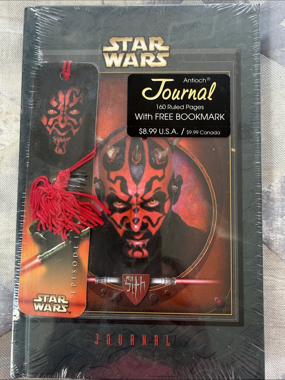 Star Wars Darth Maul Journal 160-Page Journal NWT